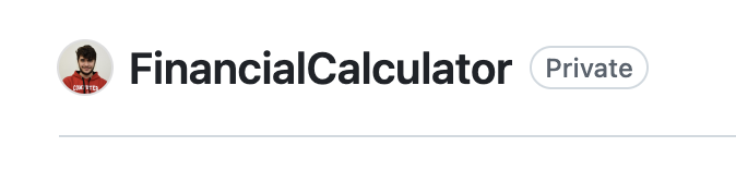 Financial Calculator